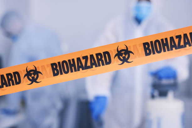 Professional Biohazard technician working in Westfield, IA